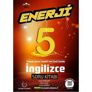 Palme Yayıncılık 5. Sınıf Enerji İngilizce Soru Kitabı