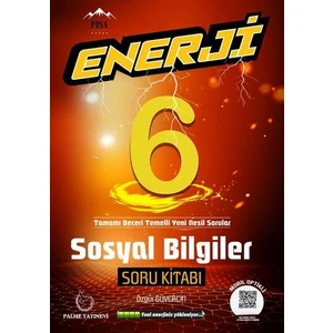 Palme Yayıncılık 6. Sınıf Enerji Sosyal Bilimler Soru Kitabı