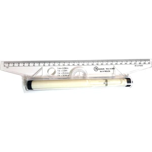 Rulo Makaralı Cetvel 30 cm ROL30