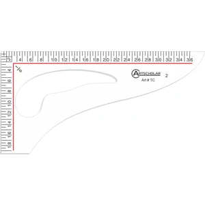 Tasarımcı Gönyesi 18 cm Tc2