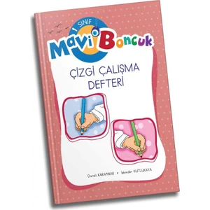 Evrensel İletişim Yayınları 1.Sınıf  Mavi Boncuk Çizgi Çalışma Defteri