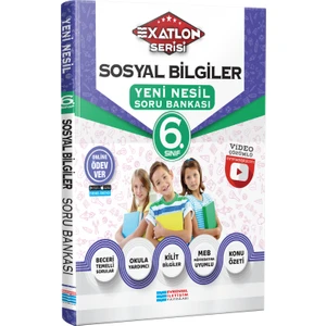 Evrensel İletişim Yayınları 6.Sınıf  Sosyal Bilgiler Yeni Nesil Soru Bankası
