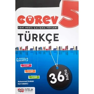 Nitelik Yayınları 5. Sınıf Görev Türkçe