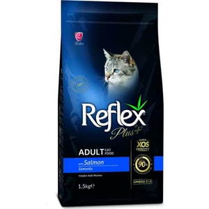 Plus Somonlu Yetişkin Kedi Maması - 1,5 kg