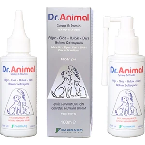 Dr. Animal Health Yara ve Cilt Bakım Solüsyonu 100 ml