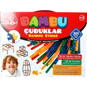 Bu-Bu Bambu Çubuklar 300\'LÜ