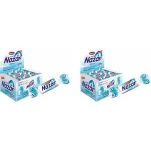Nazar Bikarbonatlı Nane Aromalı Tekli Sakız 150 gr x 2'li