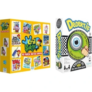 Ca Kral Şakir Memory Game + Redka Dedektif (2'li Oyun Seti)