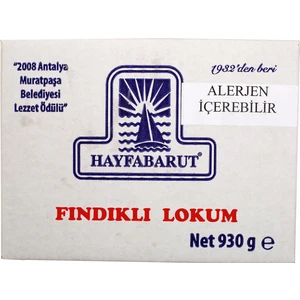 Fındıklı Lokum 930 gr