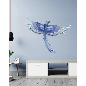 Kt Decoration Mavi Kuş Tema Duvar Sticker