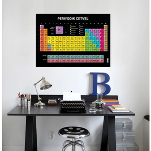Kt Decoration Periyodik Tablo Duvar Sticker