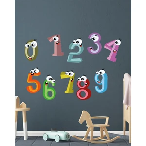 Kt Decoration Eğitici Rakamlar Serisi Duvar Sticker