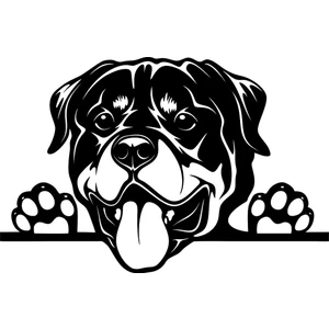 Tellgraf Köpek Figürlü Araç Sticker