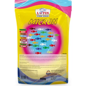 Micron 860 gr Red Green Omega-3 Akvaryum Yavru Büyütme Balık Yemi 0-300