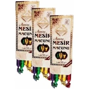 Manisa Birlik Glikozsuz Manisa Mesir Macunu 105 gr x 3