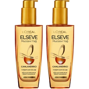 L'Oréal Paris Loreal Paris Loreal Elseve Mucizevi Canlandırıcı Bakım Yağı 2x100 ml