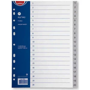 Seperatör Ayraç 1 20 Rakam 59220