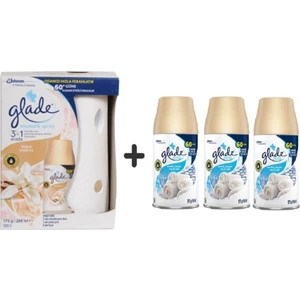 Otomatik Sprey + Ipeksi Vanilya Yedek 269 Ml+ Temiz Çarşaf Ferahlığı + 3 x 269 ml