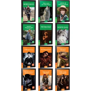 İngilizce Hikaye Seti - Stage 3 ve Stage 4         (12 Kitap) - Mk Publications Karekod Dinlemeli