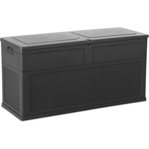 Toomax Toscana 320 lt Antrasit Bahçe Depolama Sandığı Balkon Sandığı Plastik Dolap