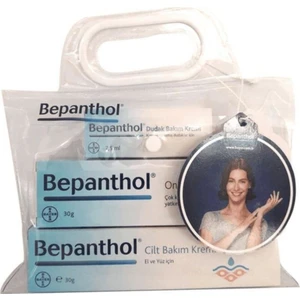 Üçlü Set Onarıcı Bakım Krem 30 gr + Cilt Bakım Kremi 30 gr + Dudak Bakım Kremi