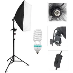 Softbox Sabit Işık 50X70CM Lambalı