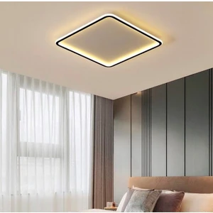 Modern Dekoratif Sıva Üstü Içe / Dışa Işıklı Avize 3000K 60*60CM