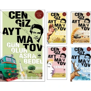 Gün Olur Asra Bedel, Beyaz Gemi, Cemile, Toprak Ana, Elveda Gülsarı - Cengiz Aytmatov - 5 Kitap Set