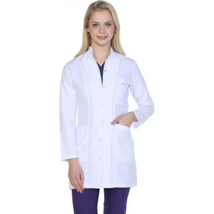 Kadın Orta Boy Hakim Yaka Doktor Önlüğü