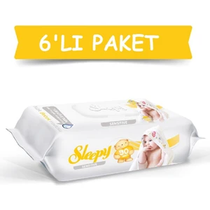 Sensitive Islak Havlu 90'lı x 6
