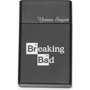 Ada Lazer Kişiye Özel Breaking Bad Logolu Metal Sigara Kutusu
