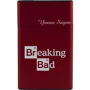 Ada Lazer Kişiye Özel Breaking Bad Logolu Metal Sigara Kutusu