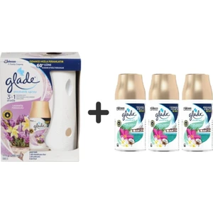 Otomatik Sprey Sistem + Yedek Lavanta Ferahlığı 269 ml + Tropikal Frolar Yedek 3 x 269 ml