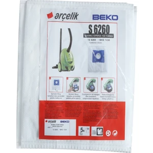 S 6260 Elektrikli Süpürge Torbası