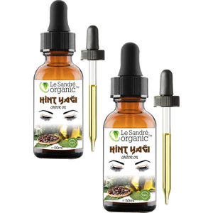 Le Sandre Organics Soğuk Pres Kaş Kirpik Bakımı Hint Yağı 2x50 ml