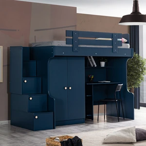 Blue Ranza 2 Kapaklı Dolap Çalışma Masası