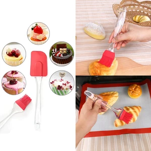 Silikon Yumurta Fırçası ve Spatula 2'li Set