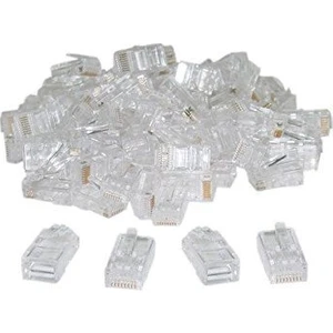 Rj 45 Cat5 Jak Konnektör 8P8C 100 Lü RJ45