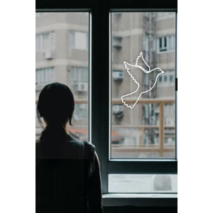 Masumlar Apartmanı Barış Güvercini Cam Duvar Stickerı