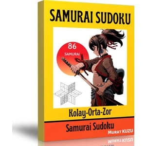 Samurai Sudoku Kitabı (86 Seçilmiş Samurai Sudoku)