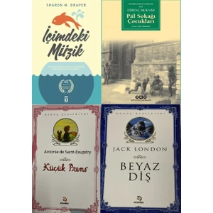 İçimdeki Müzik - Pal Sokağı Çocukları - Küçük Prens ve Beyaz Diş Kitap Seti