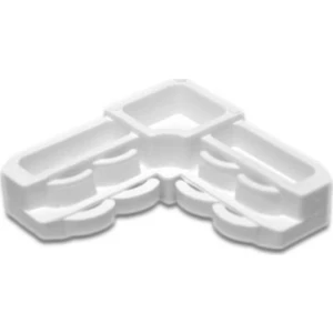 Flaş Group Pvc Kapı Pencere Sineklik 17X25 Köşe Takozu Köşe Bağlantı Beyaz Renk