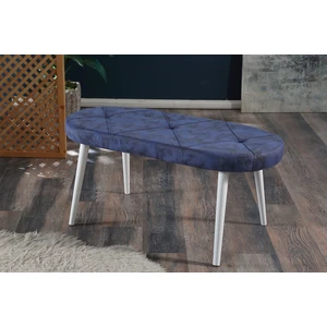 My Massa Bench - Ahşap Beyaz Ayaklı