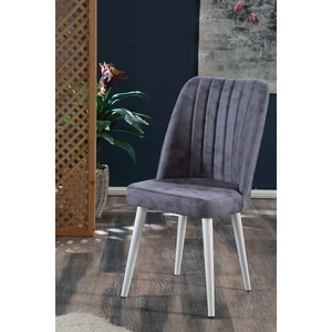 My Massa Polo Sandalye - Ahşap Beyaz Ayaklı