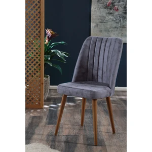 My Massa Polo Sandalye - Ahşap Ceviz Ayaklı