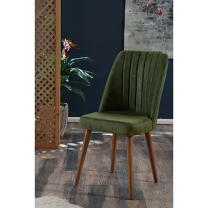 My Massa Polo Sandalye - Ahşap Ceviz Ayaklı