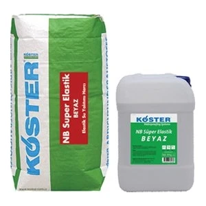 Nb Super Elastik Beyaz Uv Dayanımlı Elastik Su Yalıtımı 30 kg