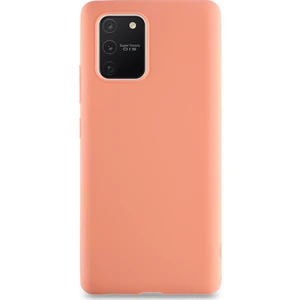 Samsung Galaxy S 10 Lite Kılıf Kamera Korumalı Premier Silikon Kapak - Pudra