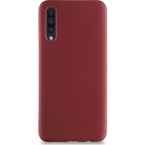 Samsung Galaxy A50 Kılıf Kamera Korumalı Premier Silikon Kapak - Mürdüm