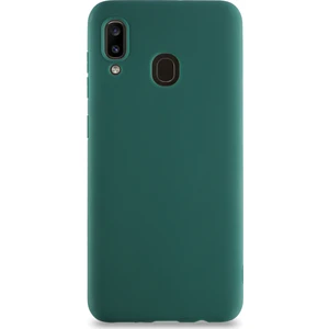 Samsung Galaxy A30 Kılıf Kamera Korumalı Premier Silikon Kapak - Yeşil